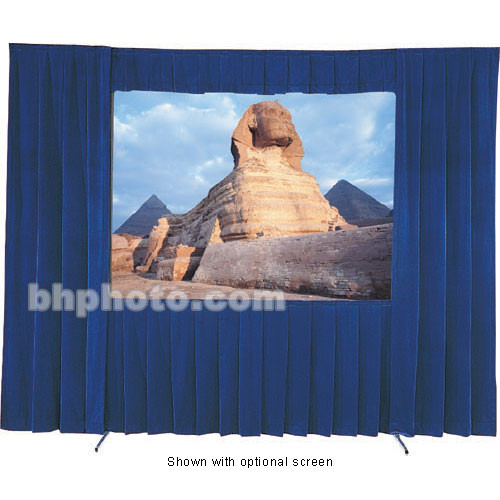 Da-Lite Fast-Fold Velour Drapery Kit for Deluxe Frames (56 x 96")
