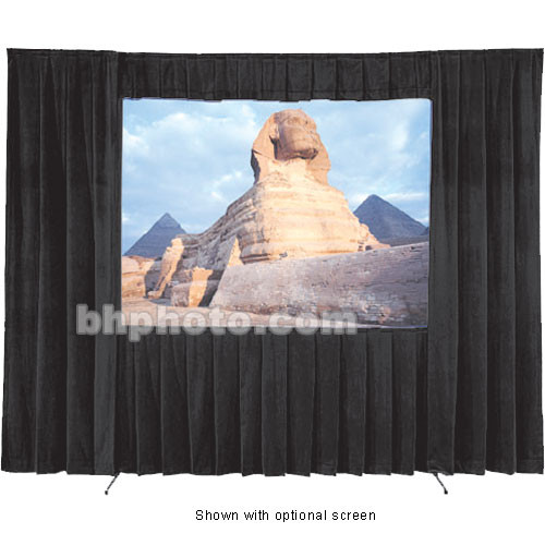 Da-Lite Fast-Fold Velour Drapery Kit for Deluxe Frames (9 x 12')