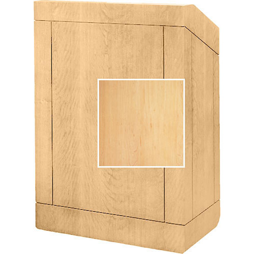Da-Lite Providence 42" Multi-Media Floor Lectern (Honey Maple)