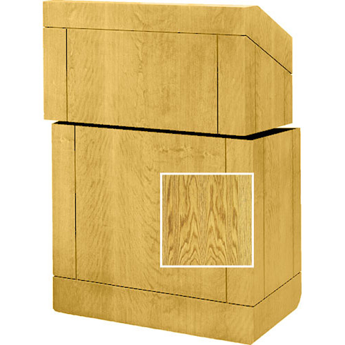 Da-Lite Stacking Lectern - 25"  (Med. Oak Veneer)