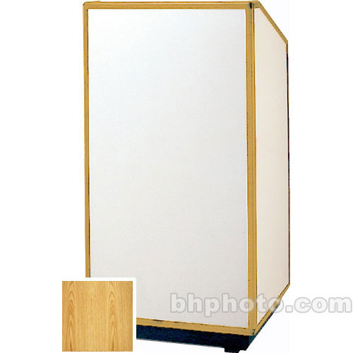 Da-Lite Floor Lectern - 25" (Lt. Oak Laminate)