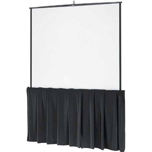 Da-Lite 99216 Black Tripod Skirt (60")