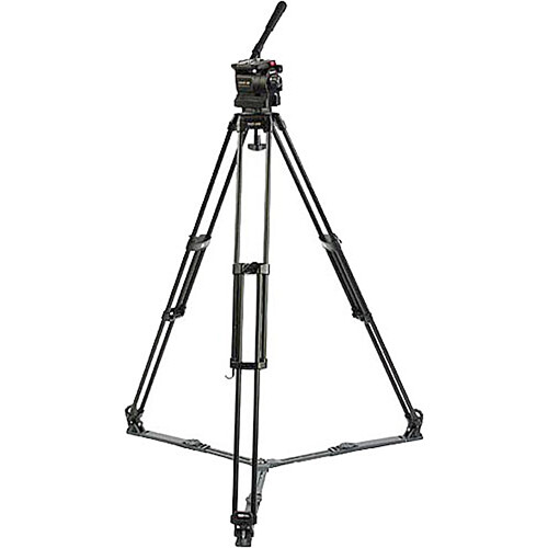 Daiwa / Slik DW-11F1 Tripod System with Daiwa-11 Fluid Head, 209 Aluminum Tripod & Ground Spreader