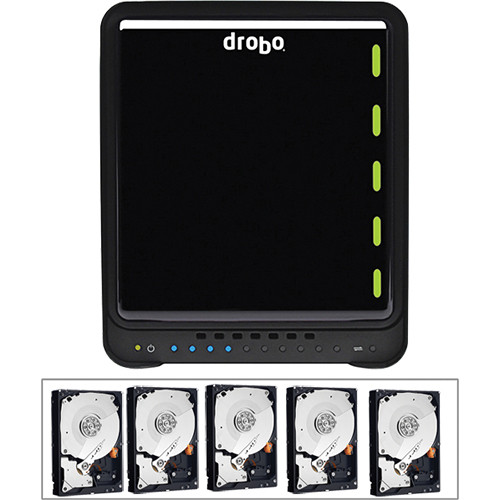 Drobo 10TB (5x 2TB) Drobo FS 5-Bay Storage Array