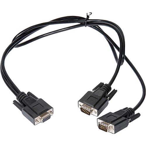 Datavideo DV-15 15-Pin D-Sub VGA/RGB Female To Male Y-Cable