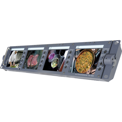 Datavideo TLM-404H 4 x 4" TFT LCD Monitor Bank