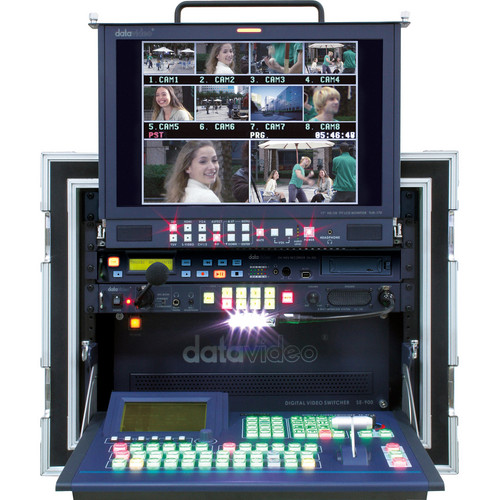 Datavideo MS-900 Mobile Studio with 6 SDI Input Cards and 1 SDI Output Card