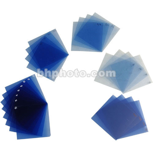 Dedolight 24-Piece Mixed Blue Gel Filters for DBD8