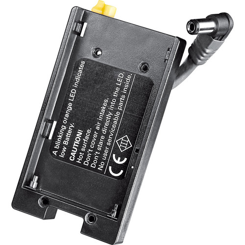 Dedolight DLOBML-PBC1 Ledzilla-Series Battery Shoe for Canon LP-E6 Battery