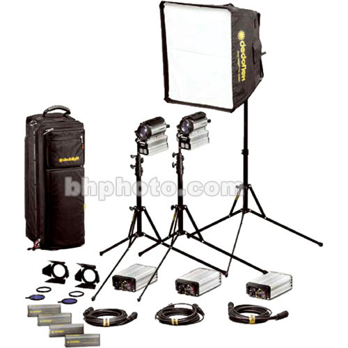 Dedolight Sundance HMI 3 Light Soft Case Kit  (90-260V)