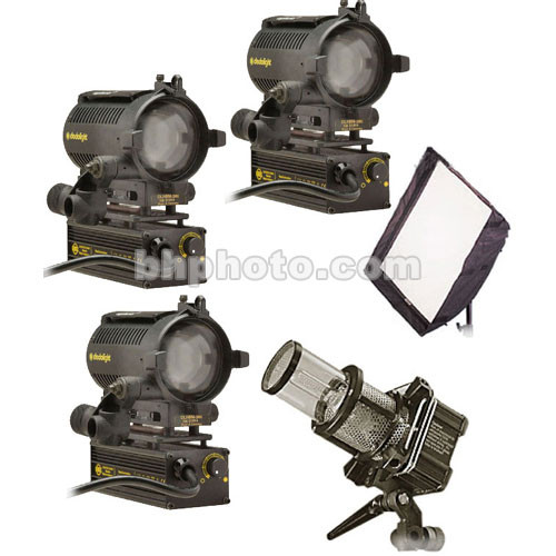 Dedolight Basic Hustler 4-Light Kit