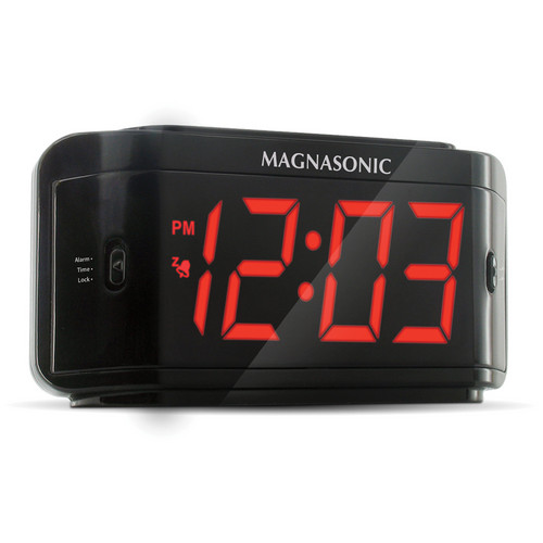 Defender Covert Alarm Clock DVR with Built-in Color Pinhole Spy Camera