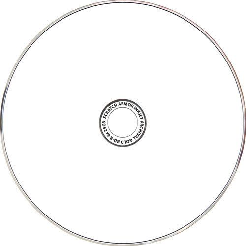 Delkin Devices BD-R Archival Gold Blu-Ray Inkjet Printable Recordable Disc in Jewel Case