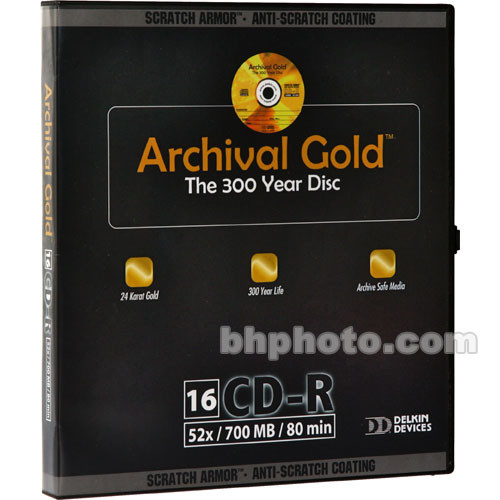 Delkin Devices Archival Gold SA CD-R (16)