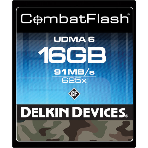 Delkin Devices 16GB CombatFlash UDMA CompactFlash Card