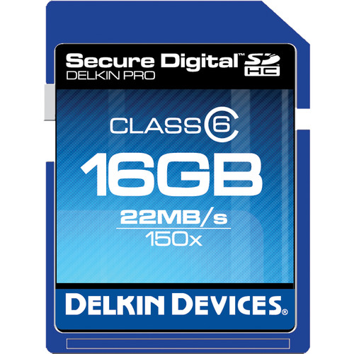 Delkin Devices 16GB SDHC Memory Card eFilm PRO