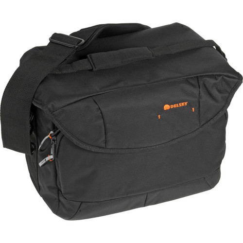 Delsey ODC 33 Medium Shoulder Bag (Black)