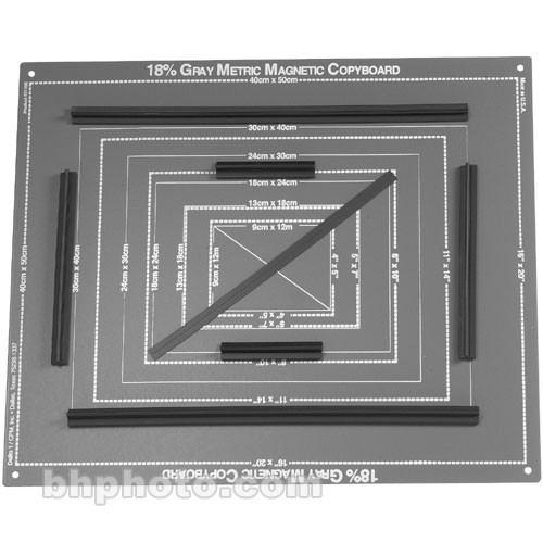 Delta 1 18% Gray Magnetic Copyboard (20 x 24")