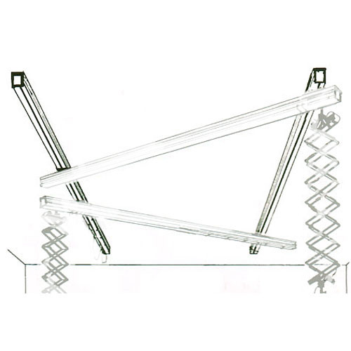 Delta 1 Fixed Ceiling Rail - 6' (1.82 m)