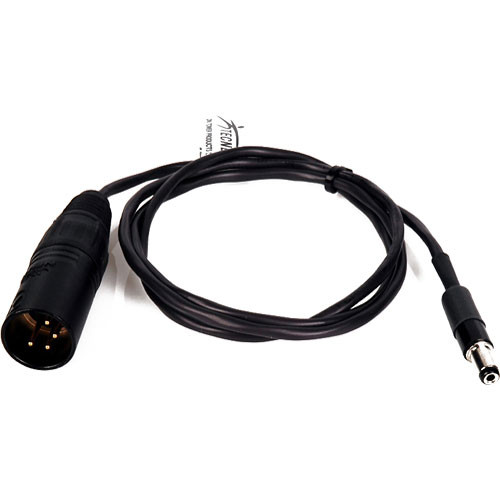 Delvcam DELV-2MM4X 4-Pin XLR to 2mm Coaxial Connector Cable