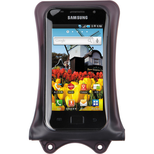 DiCAPac Waterproof Case for Smartphone (Dark Brown)