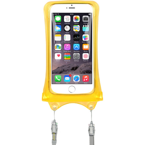 DiCAPac Waterproof Case for Smartphones (Yellow)
