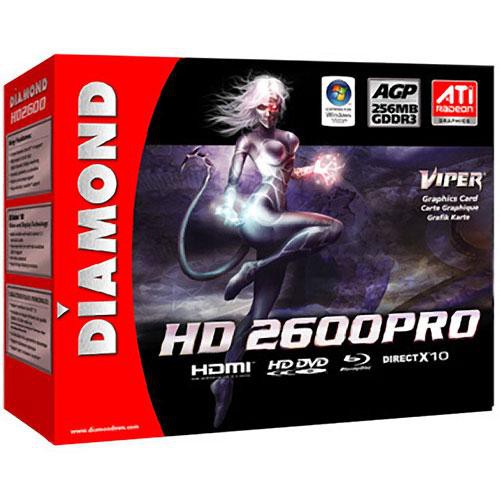 Diamond Viper ATI Radeon HD 2600PRO AGP Display Card