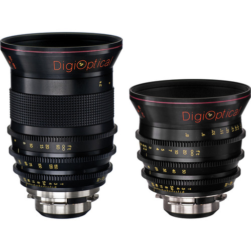 DigiOptical 18-50mm & 50-150mm T3 PL Mount Zoom Lens Kit