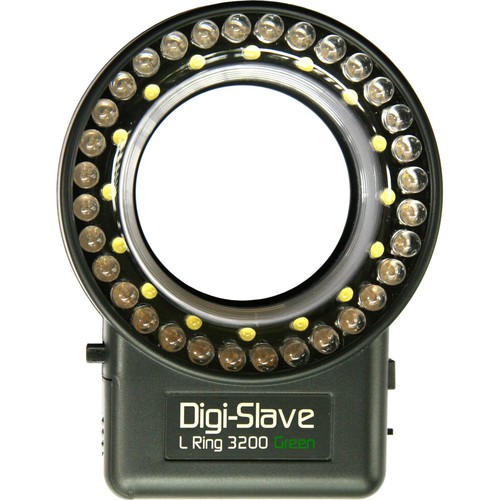 Digi-Slave L-Ring 3200 LED Ring Light (Green)