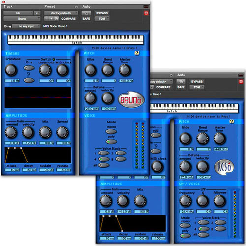 Digidesign Bruno/Reso - Audio Synthesizing Plug-In (TDM)