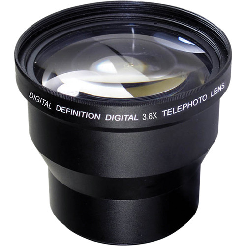 Digital Concepts 3.6x Telephoto Lens (52mm, Black) 3652T B&H