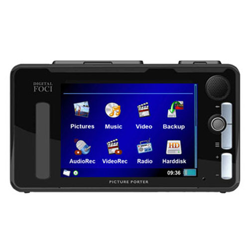 Digital Foci Picture Porter Elite 160GB Stand-Alone Data Storage Unit & Media Player