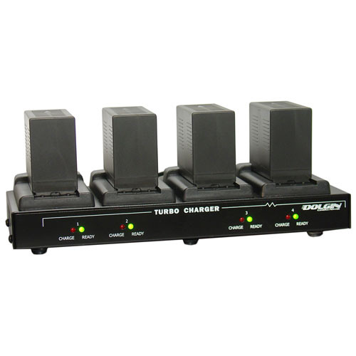 Dolgin Engineering TC40 Four-Position Simultaneous Battery Charger for JVC BN-VF823