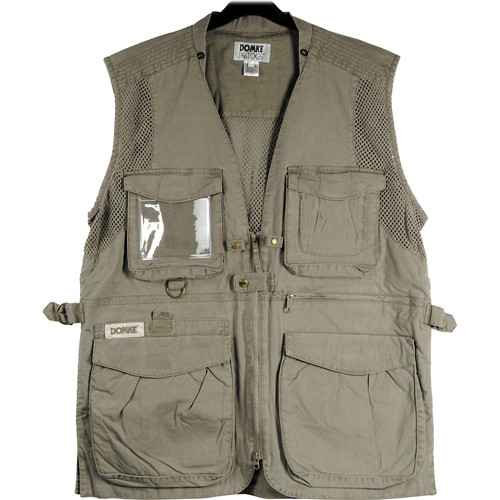 Domke PhoTOGS Vest (XX-Large, Khaki)