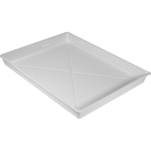 Doran Plastic Ribbed Developing Tray - 11x14"