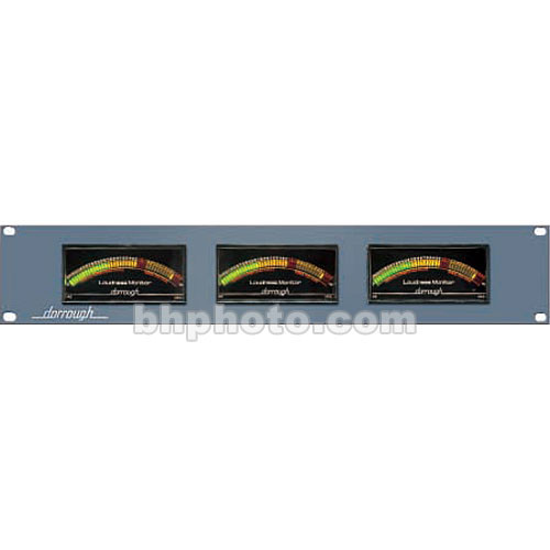 Dorrough Rackmount w/3 Loudness Meter Monitors