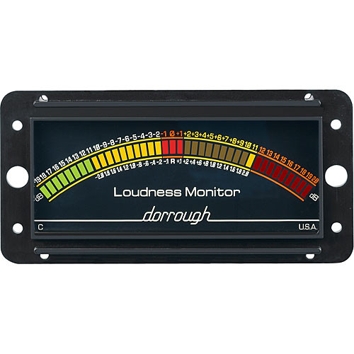 Dorrough Analog Loudness Meter +20dB