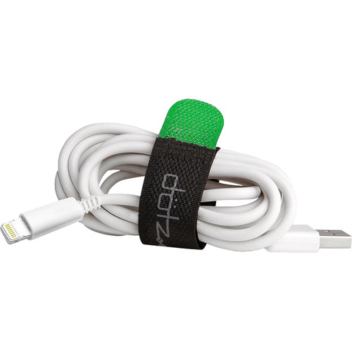 Dotz Reusable Hook & Loop Cord Straps (6 Pack)