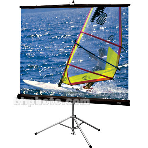 Draper Diplomat/R Portable Tripod Projection Screen - 60 x 60" - Matte White