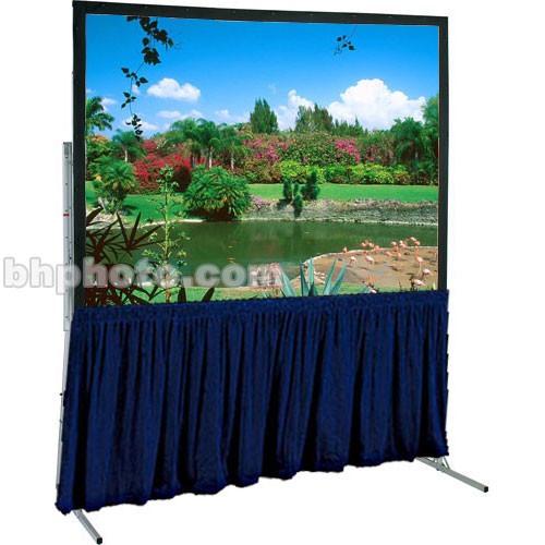 Draper Skirt for Ultimate 64x115" Folding Projection Screen - Navy