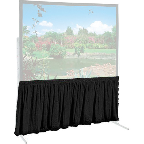 Draper 382435 Dress Skirt for The Ultimate Folding Projection Screen (European Format, 116 x 200", Black)