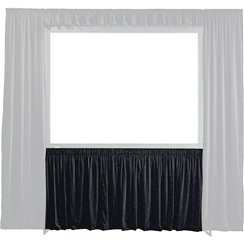 Draper 384090 Dress Kit Skirt for The StageScreen Projection Screen (75 x 120")