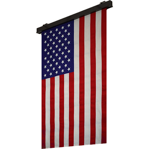 Draper 500101 Patriot Motorized Flag (Vertical Format)