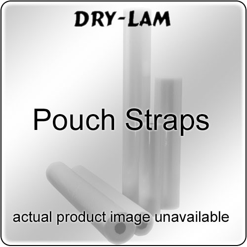 Dry Lam Plastic Pouch Straps - 6.75" Long - Pack of 100