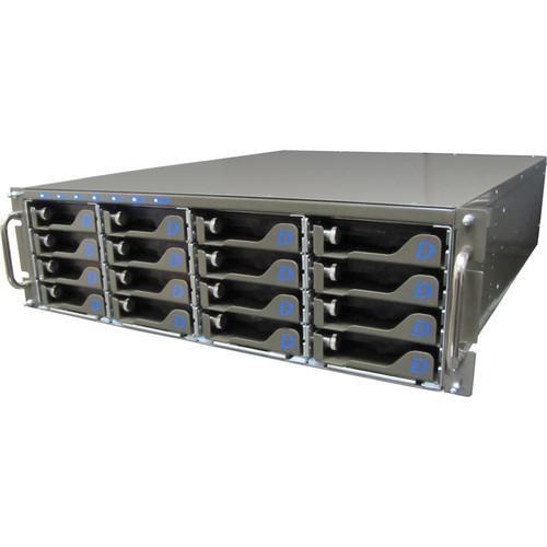 Dulce Systems 32TB Pro iSCSI Single Controller 4-Port Active-Active Ready Failover RAID Array