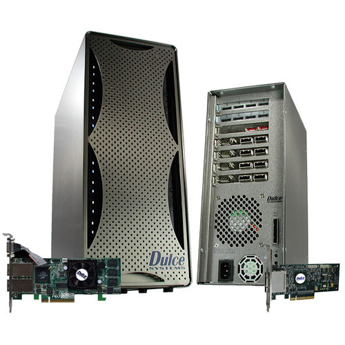 Dulce Systems 8TB PRO DQ Hard Drive Array with PRO EX Expander Switch
