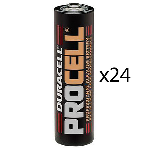 Duracell Procell AA Alkaline Batteries 1.5V (24 Pack)