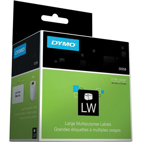 Dymo LabelWriter White 3.5" Disk Labels (2-1/8 x 2-3/4")