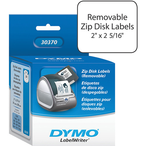Dymo LabelWriter White ZIP Drive (Removable) Labels (2 x 2 5/16")