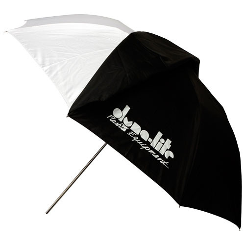 Dynalite Umbrella - White with Black Backing - (40"/101.6 cm)